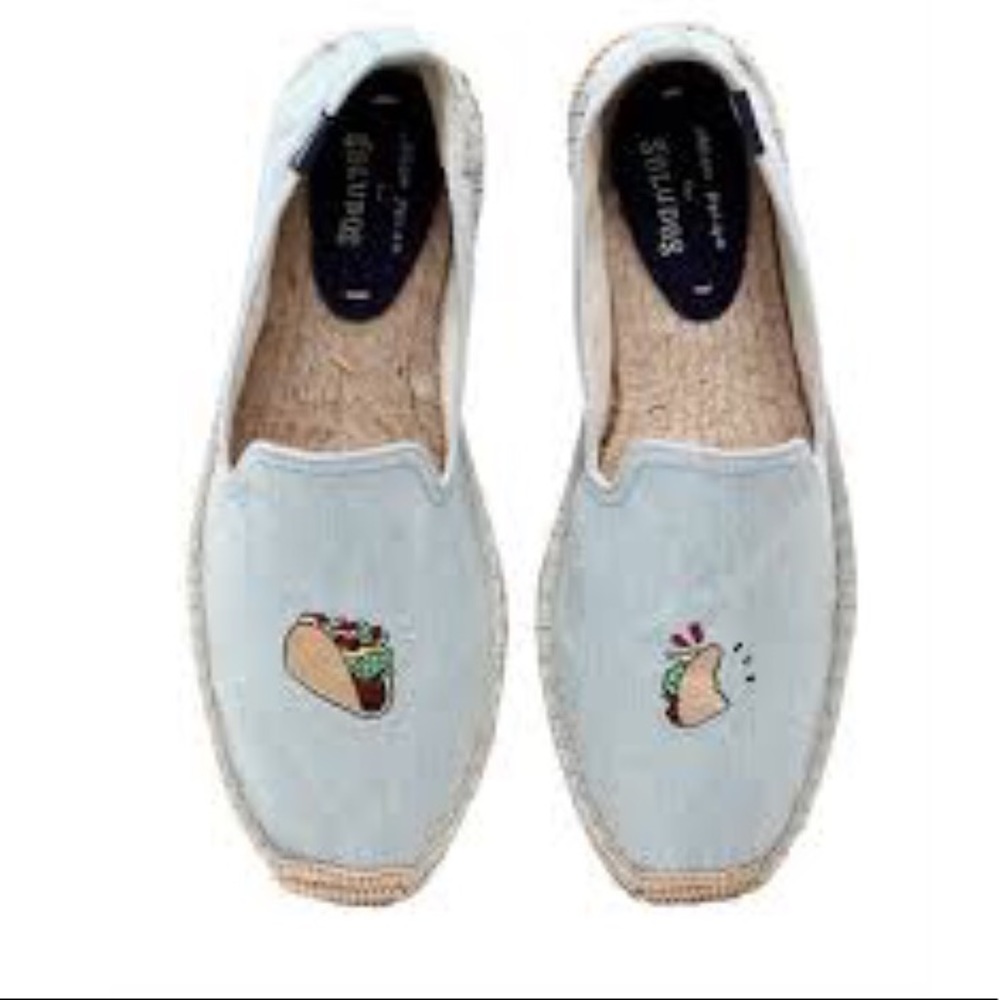 Soludos taco 🌮 espadrille flats - Picture 1 of 4